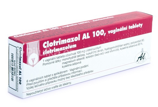 Clotrimazol tablety
